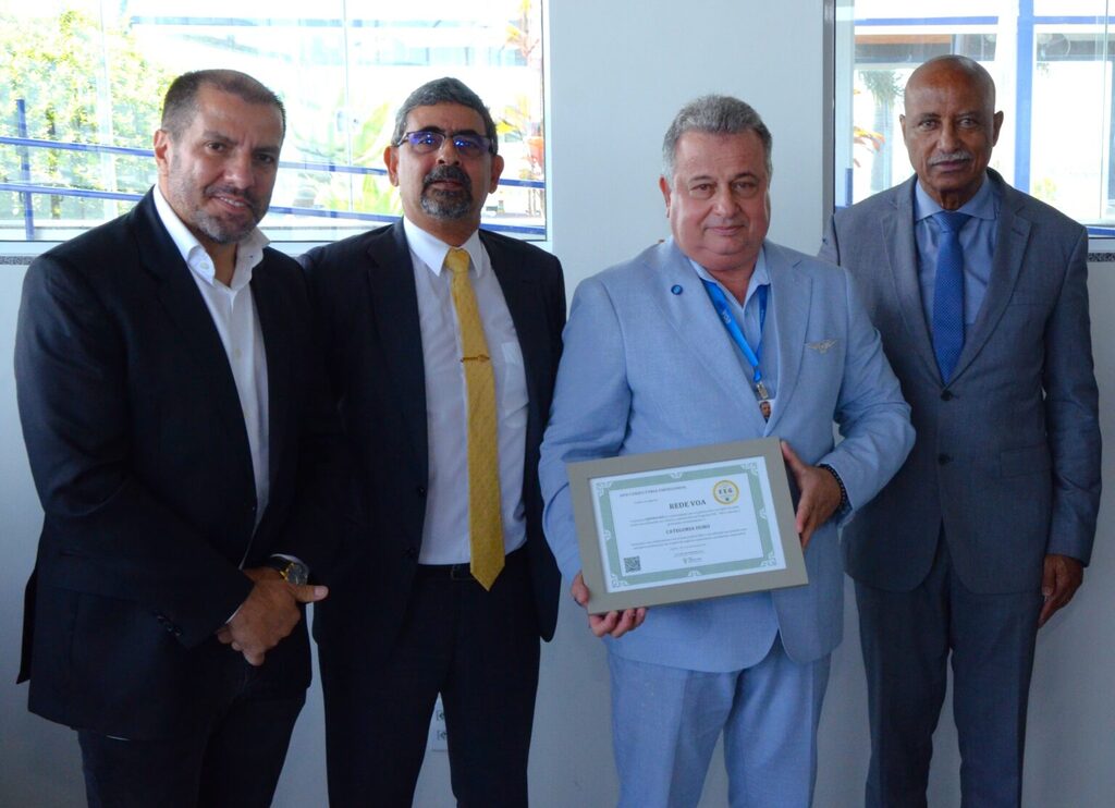 Rede VOA recebe Selo de Certificação ESG para seus 16 aeroportos