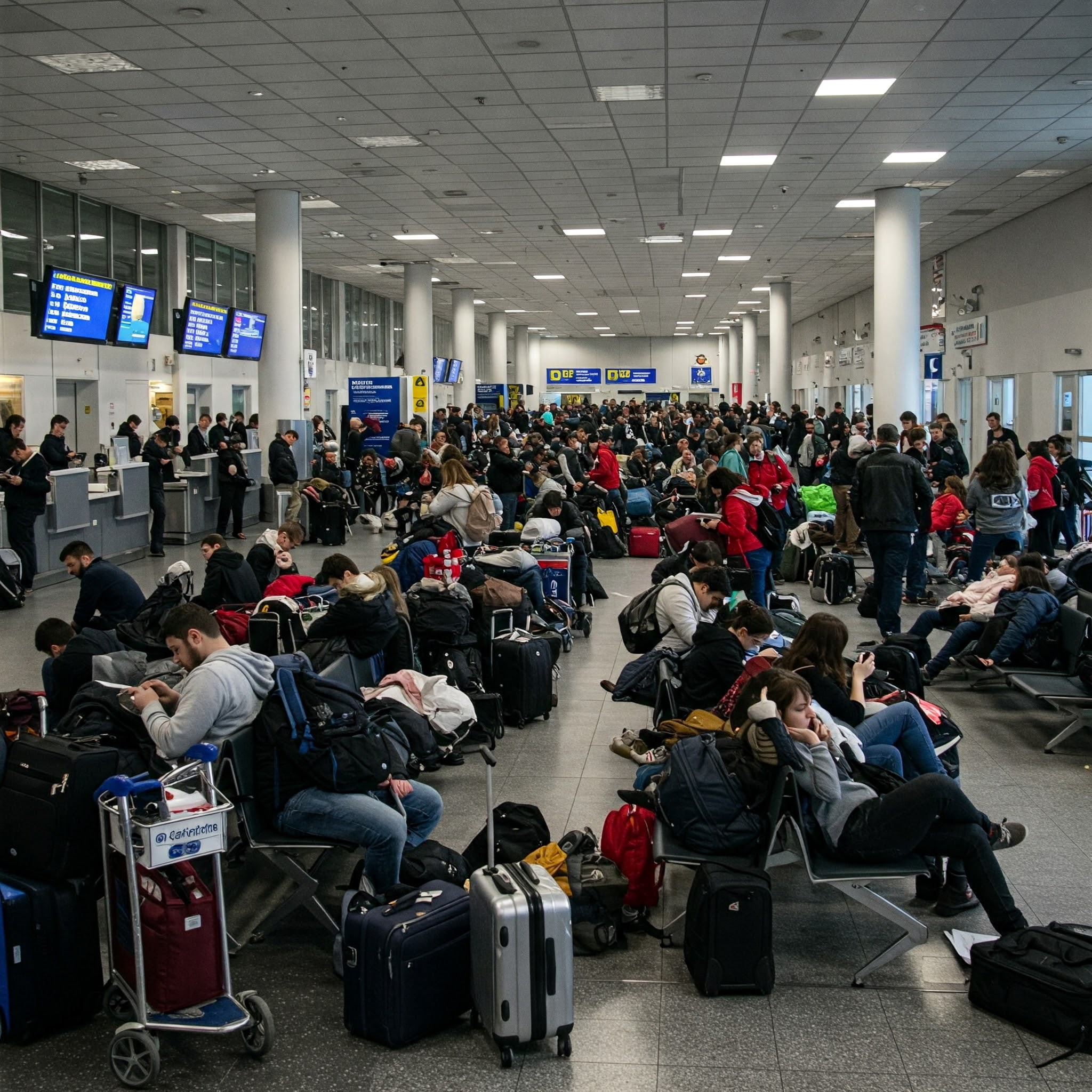 Abril é o mês com maior volume de passageiros afetados por cancelamentos de voos no ano, revela levantamento da AirHelp