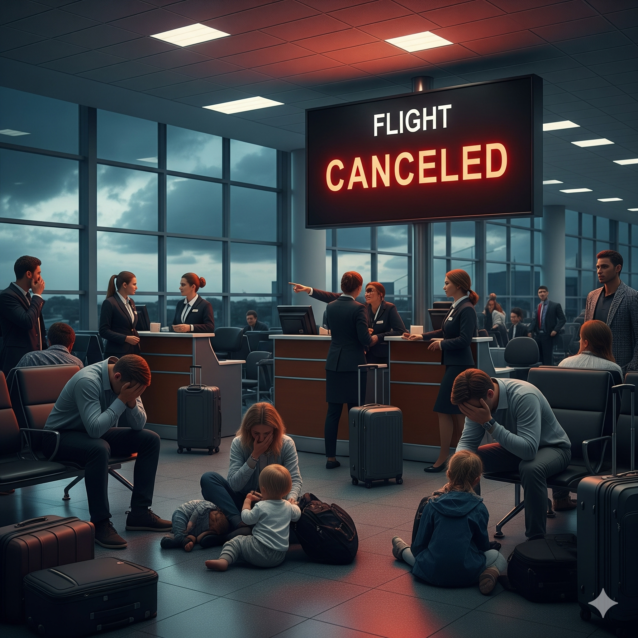 Teve o voo cancelado por mau tempo? Saiba como agir