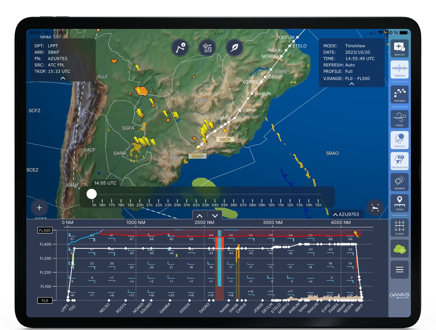 Azul implementa pacote integral de soluções de aplicação de voo da SITA