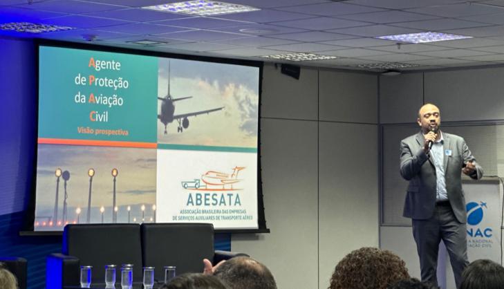 ABESATA estabelece conexão entre security e os serviços em solo durante Jornada AVSEC, em Brasília